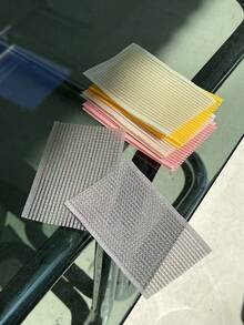 10pcs Seamless Bangs Fixing Hook-And-Loop, Bangs Clip Organizer, Cuttable Size, Non-Damaging Hair Pad, Hair Clip, Seamless Hook-And-Loop, Tassel Bangs Sticker Suitable For All Hair Types, Women Hair Accessories, Unisex,Gifts,Travel,Gifts For Women,Hair Stuff,Stocking Stuffers