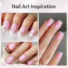 BORN PRETTY Builder Gel For Nails, 8-In-1 Milky Pink Clear Builder Nail Gel For Nail Apex And Gel Extension Strengthener, Nail GLue Gel Hard Gel Base Rhinestone Nail Glue Gel In A Bottle 15ml{"Color_name":"15mlBuilderGel8in1-Sakura"} - 15mlBuilderGel8in1-櫻花 - 查看 10