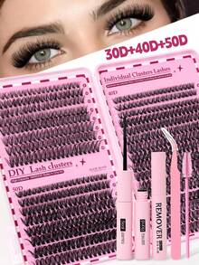 392/570/640/800 件 戏剧性 C 卷 8-16 毫米混合 DIY 睫毛延长套装 DIY 下睫毛睫毛书大容量柔软个人簇睫毛打造蓬松自然圣诞礼物新款纤细蝴蝶元素粉色底卡在家看持久 DIY 睫毛胶水、DIY 胶水去除剂、DIY 睫毛镊子睫毛簇套装、睫毛、睫毛、假睫毛