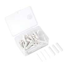 电动橡皮擦替换装，30片5mmx25mm和40片2.3x25mm套装，适用于艺术家绘画、素描、绘图等。 - 白色 - 查看 6