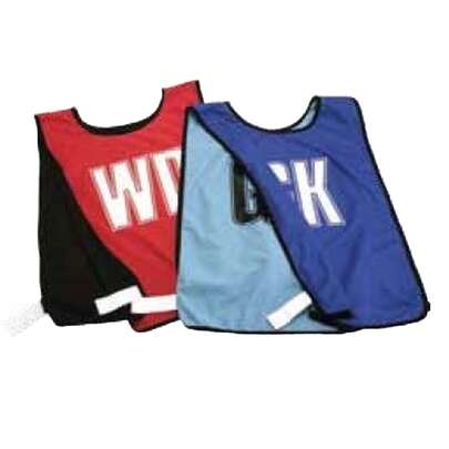 Carta Sport Unisex Adult Mesh Reversible Training Bib Set (Pack Of 7) (Red/Blue) - 100% Mixed - (CS1596)