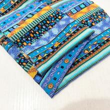 Fat Quarters Fabric Bundles, Colored Printing Fabrics Pattern Fabric Quilting Squares Handmade Patchwork Quarter Sheets Set For Sewing