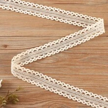 Vintage Lace Edging, Vintage Embroidered Lace Ribbon Trim Fabric, Suitable For Sewing Crafts, Clothing, And Home Decor.