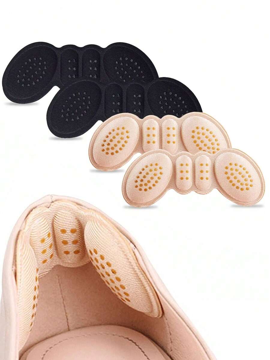Heel Pads For Shoes, That Are Too Big Heel Grips For Women Shoes(4Pairs), Heel Inserts For Shoes Anti-Slip Heel Grips Liner Cushions Inserts For Women Men Shoe Heel Inserts Prevent Rubbing Blisters