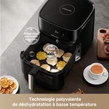 dreame Dreame Air Fryer With Visible Window 7.6L,Dual-Source Cyclonic™ Heating * Steam Infusion Technology , Fast, 8-In-1 Presets,Family Size Healthy Oil Free Cooking, LED Touch Control, +1 Minute Button,2800W Power