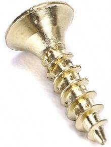 Bisagra de latón macizo OwnMy, bisagra de cajón de computadora frontal para máquina de coser de mesa, puertas y mesa plegable con tornillos, 90 grados, 2 unidades. - 1 - Ver 6