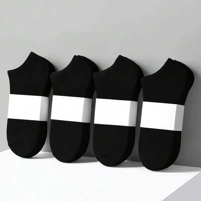 Kit 12 Pares Meias Soquete Unissex Cano Curto Preta Ou Branca 35-40