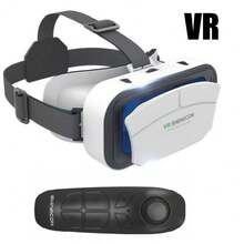 VR Glasses 3D Movie All-In-One Game Console Immersive Virtual Reality Glasses Panoramic 3D Head-Mounted Let You Immerse Yourself - Mặc định - Xem 1