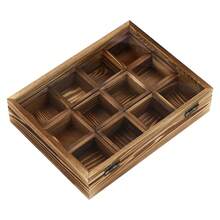 Wooden Spice Box Wooden Spice Box With 12 Containers Spice Fit Box - Default - View 11