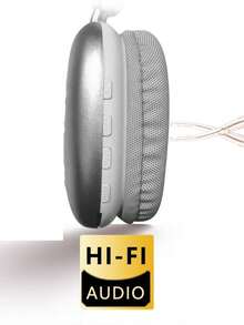 Cool Advanced Simplicity Style Wireless Headphones, Long Battery Life Over-Ear Headset With Adjustable Design, Ideal For Music, Sports, Gaming - Push Button Volume Control, Type-C Charging, Rechargeable Lithium Polymer Battery