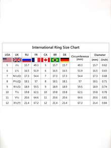 1 pezzo Anello di moda esagerato con design a linee, anello gioiello elegante e minimalista in zirconia cubica per donna, anello bicolore incastonato di stile per donna