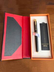 [Customized] Personalized Engraved Metal Business Office Ball Pen Gift Set With Refill, 2pcs, High Quality Ballpoint Pen For Daily Writing, Signature, Birthday, Father's Day, Thanksgiving, Christmas, Gift For Friends, Relatives, Leaders, Colleagues Back To School - Multicolor - View 88