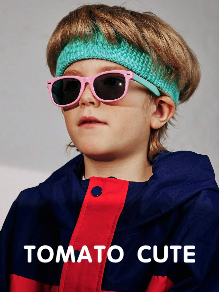 1pc Children's Fashionable Eyeglasses Set, Retro Y2K Novelty Decorative Glasses, Suitable For Boys And Girls Daily Matching, Great For Graduation, Back To School, Valentine's Day Gift