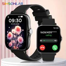 SIMSONLAB 2025 HOT Smartwatch For Women , Multi-Functional Smartwatch Support Notification Alert / Wireless Calling / Alarm, Fitness Tracker With Multi-Sport Mode , Weather Forecast ,Fashionable Design,Valentine's Day Gift