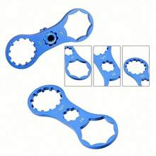 1 pieza Herramienta de reparación delantera y trasera para bicicleta de montaña, utilizada para instalar llaves