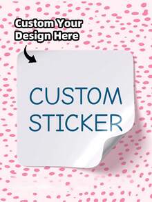 1-240 etiquetas personalizadas - Pegatinas cuadradas personalizadas con cualquier diseño, imagen, logotipo o texto, pegatinas impermeables, etiquetas de agradecimiento personalizadas, personalización colorida, personalización, escuela, hogar, oficina, calendario festivo - Blanco - Ver 5