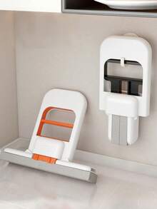 Mini Foldable Desktop Mop, Mini Sponge Mop, Handheld Self-Wringing Sponge Cleaning Tool, Wet & Dry Cleaning System, Suitable For Dining Table, Bathroom, Glass, Car, Restaurant