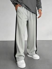 بنطلون رياضي كاجوال ملون للرجال، خريف