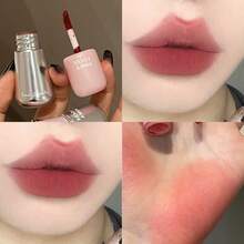PINKYFOCUS 丝绒哑光唇彩 - 不粘腻，不拔干，自然提升唇色，学生平价奢华之选，情人节/圣诞节/生日送礼佳品 - 彩色 - 查看 2