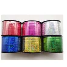 Panglică holografică 1 buc - 100 m, șnur pentru baloane, panglică pentru legat baloane, accesorii pentru decorarea baloanelor, panglică pentru baloane, panglică colorată, legături pentru împachetat cadouri, decor de Crăciun și sărbători