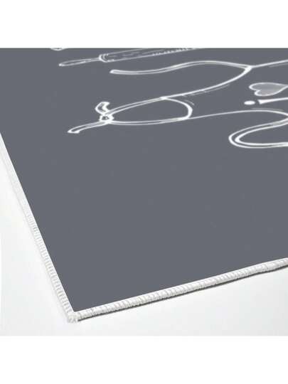 Pearl Digital Non Slip Printed Turkish Vloerkleed AL4032 Zachte Touch, Washable Tapijt Felt Backing PC's Moderne ative Vloer Mat, Living Room, Bedroom, Kitchen, Hallway Or Entryway Available In Many Sizes. Quick Drying, Highly Absorbent, Soft, Com Tafel Both Indoor Outdoor view 2