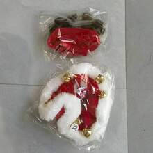 Festive Christmas/Holiday Neckwear For Dogs/Cats | Fun Stretchable Costume Accessory | Soft Collar With Bells Christmas Reindeer Dog Headband Puppy Xmas Antlers Headwear Holiday Pet Costume Accessory