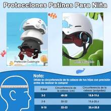 FHZLAJ Casco De Bicicleta Para Niño Casco Abierto Ligero Protecciones Patines Motocicleta Scooter Eléctrico Con Visera Y 3 Cinta Reflectante Para Monopatín Ciclismo Patinaje Tamaño Ajustable 4853cm - Blanco - Ver 3