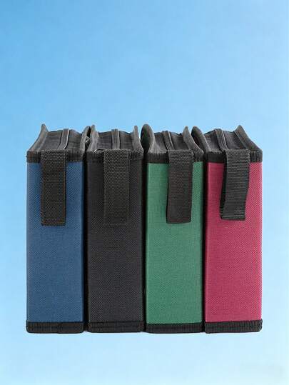 Bộ 40 túi đựng CD/DVD bằng vải Oxford - Giá đỡ CD và hộp đựng đĩa cho nội thất ô tô, hộp đựng có khóa kéo bảo vệ di động cho CD & DVD, hộp đựng bằng vải bền chắc với khóa kéo chắc chắn, tương thích rộng rãi, dễ dàng truy cập, giải pháp lưu trữ tiện lợi khi đi du lịch trên ô tô, giúp giữ CD/DVD được sắp xếp gọn gàng và sẵn sàng sử dụng.