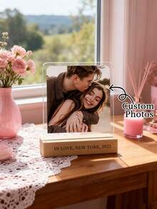 1 PC Custom Photo Curtains - Personalized Portrait Printing, Blackout Panels For Living Room Decoration, Machine Washable Polyester, Cordless Design, Perfect Gift For Holidays And Graduations, Living Room Curtains.