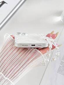 Funda de teléfono transparente con pintura perforada de precisión y de colores para evitar caídas - Multicolor - Ver 5