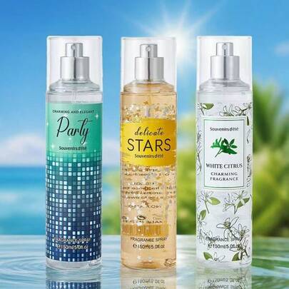 1pc 150ml/ 5.0Fl.Oz Fruit-Scented Spray, Suitable For Women. It Offers A Fashionable And Refreshing Spray With Up To 7 Flavors. It Is An Ideal Gift For Your Girlfriend In A Hotel Room Or On An Outdoor Date