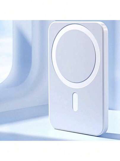 Batería MagSafe 5000mAh Pila Portátil Magnética  Compatible con iPhone, Cargador Portátil Inalámbrico Mini Power Bank 5000mAh Imán