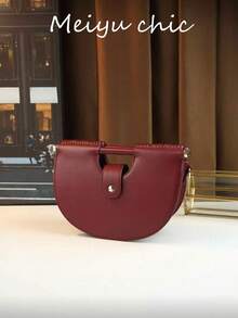 Women's Noodle-Shaped Handbag, Dumpling-Shaped Crossbody Shoulder Bag