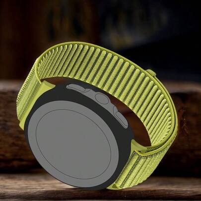 Sport Nylon Solo Loop Strap Compatible With Galaxy Watch 8 40mm/44mm/46mm, Adjustable Wristband For Watch 8 Classic Fabric Band