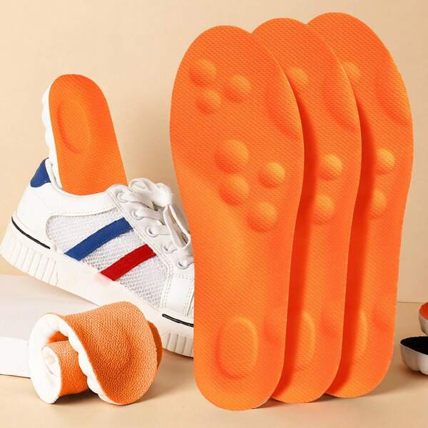 4D Wolken-Memoryschaum Stepper Einlegesohlen mit Fußgewölbestütze für Damen und Herren, geeignet um Fußmüdigkeit zu lindern, 4D Memoryschaum Wolken-Einlegesohlen mit Fußgewölbestütze und gepolstertem Komfort, passend für alle Schuhtypen