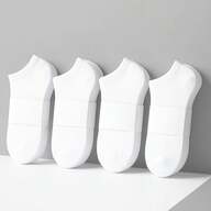 Kit 12 Pares Meias Soquete Unissex Cano Curto Preta Ou Branca 35-40