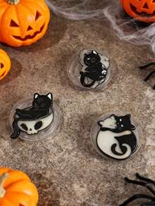 Phone Holder Compatible With IPhone, Android Phone, Gift For Birthday, Family, Friends - Black and White - View 1