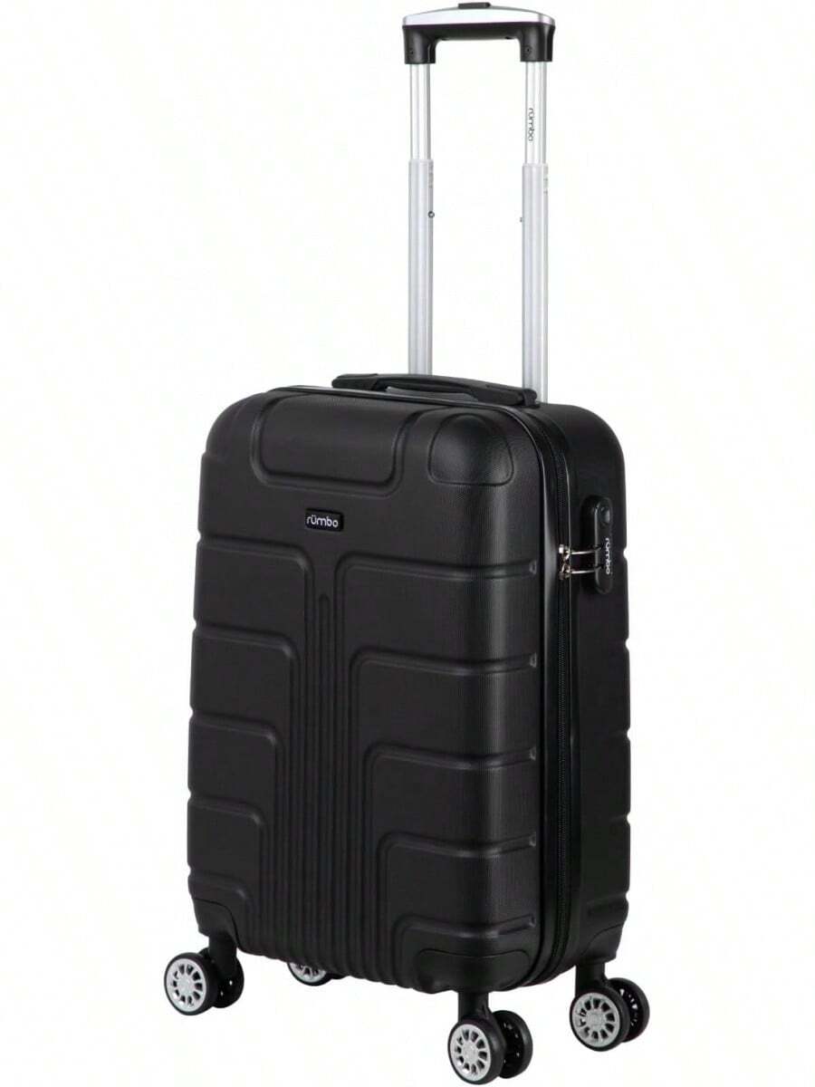 Maleta de Mano de 20 Pulgadas – Equipaje Negro Rígido – 4 Ruedas 360, Mango Telescópico y Cerradura de  – Material ABS Ultra-Duradero – Equipaje de Mano - Verde - Ver 1