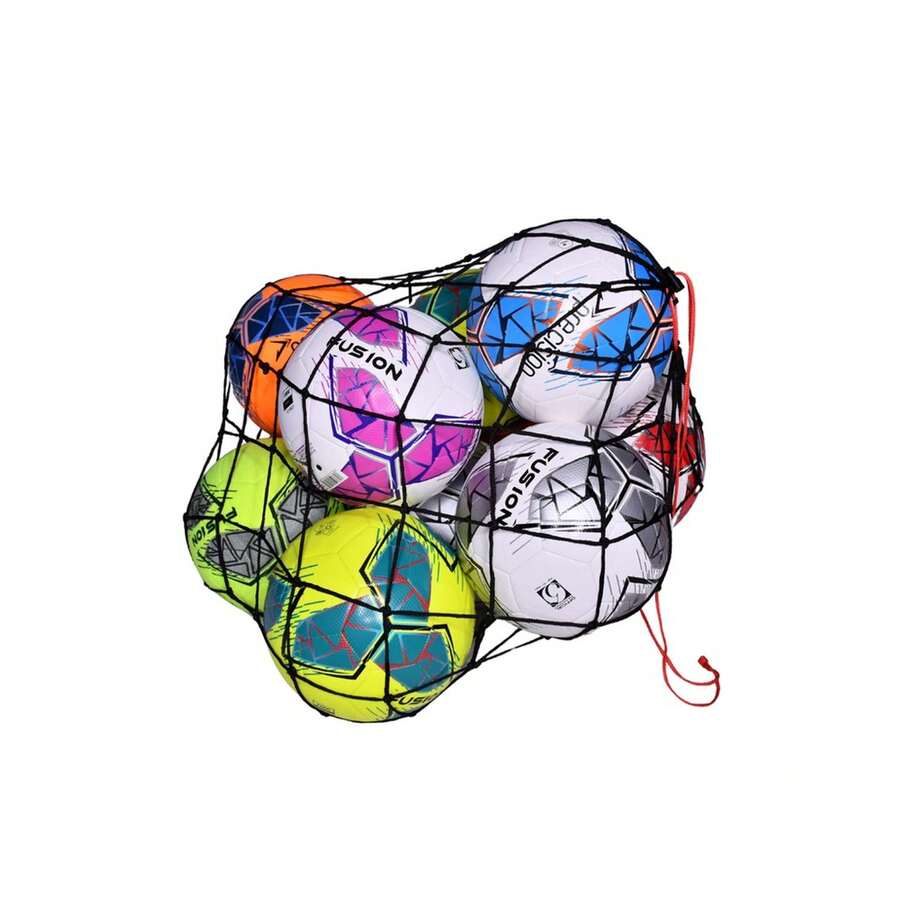 Precision Football Net Carry Bag (Black) - 100% Mixed - (RD3654) - Black - View 1