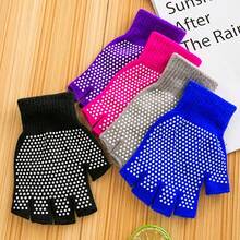 1 Par de Luvas Respiráveis Antiderrapantes de Meio Dedo - Luvas Esportivas de Ciclismo e Fitness para Homens e Mulheres - Duráveis, Disponíveis em Várias Cores