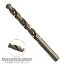 4.00 Mm Cylindrical Hss Cobalt Drill Bit. Blister 2 Units. - Yellow - View 3