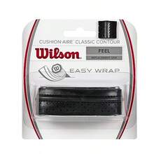 Wilson 威尔胜 CUSHIONAIRE CLASSIC CONTOUR 网球拍柄皮 WRZ4203BK 黑色 - 写真の通り - チェックする 2