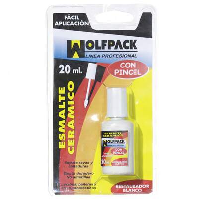Émail restaurateur blanc Wolfpack 20 cm³