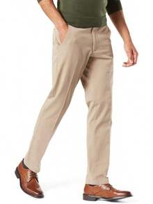 Mens Khaki Flex Work Pants - Black - View 7