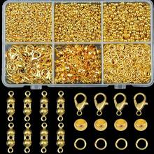 150 件/盒珠宝制作套件：50 件龙虾扣和 100 件跳环，用于 DIY 手链、项链、脚链和珠宝配件 - DIY配件 - 查看 15