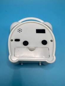 Reloj de Mesa y Escritorio Digital Portátil con Diseño Moderno CL062 - Blanco - Ver 2