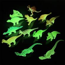 16件/套 夜光恐龙积木模型摆件 派对礼物 礼品用品 - 彩色 - 查看 10