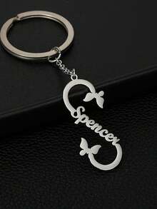 Móc khóa tên biểu tượng vô cực tùy chỉnh, Trang sức thép không gỉ thời trang, Móc khóa tên đôi tùy chỉnh, Phụ kiện trang trí mặt dây chuyền ba lô, Móc khóa tên 2 tùy chỉnh Quà tặng cặp đôi, Quà tặng cho phụ nữ, Quà tặng sinh nhật, Quà tặng gia đình, Quà tặng Giáng sinh, Quà tặng Lễ tạ ơn, Quà tặng ngày lễ tình nhân - Vàng - Xem 10