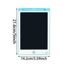 8.5-Inch LCD Drawing Tablet - Large Writing And Sketching Pad With Eye- Bright Colors, Ideal For Notes, Home,School Accessories, Office - Perfect Travel Toy And Christmas Gift, Digital Drawing Tablet, Graffiti Board