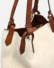 Misako Damen Handtaschen mit Griff - Transparent - Übersicht 3